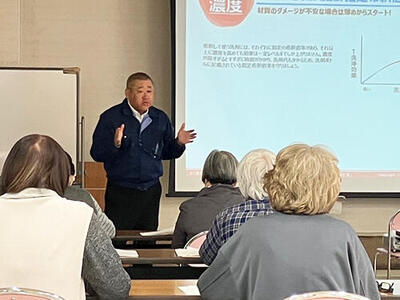 暮らしに役立つお掃除講習（須坂市）が開催されました